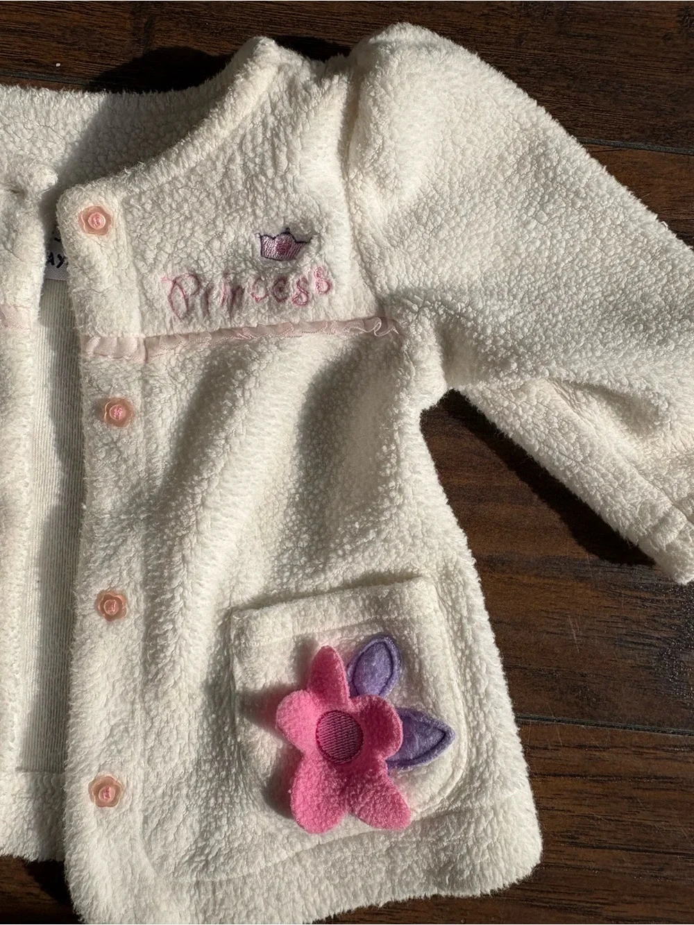 Kids Play Princess Fleece Jacket 0-3M